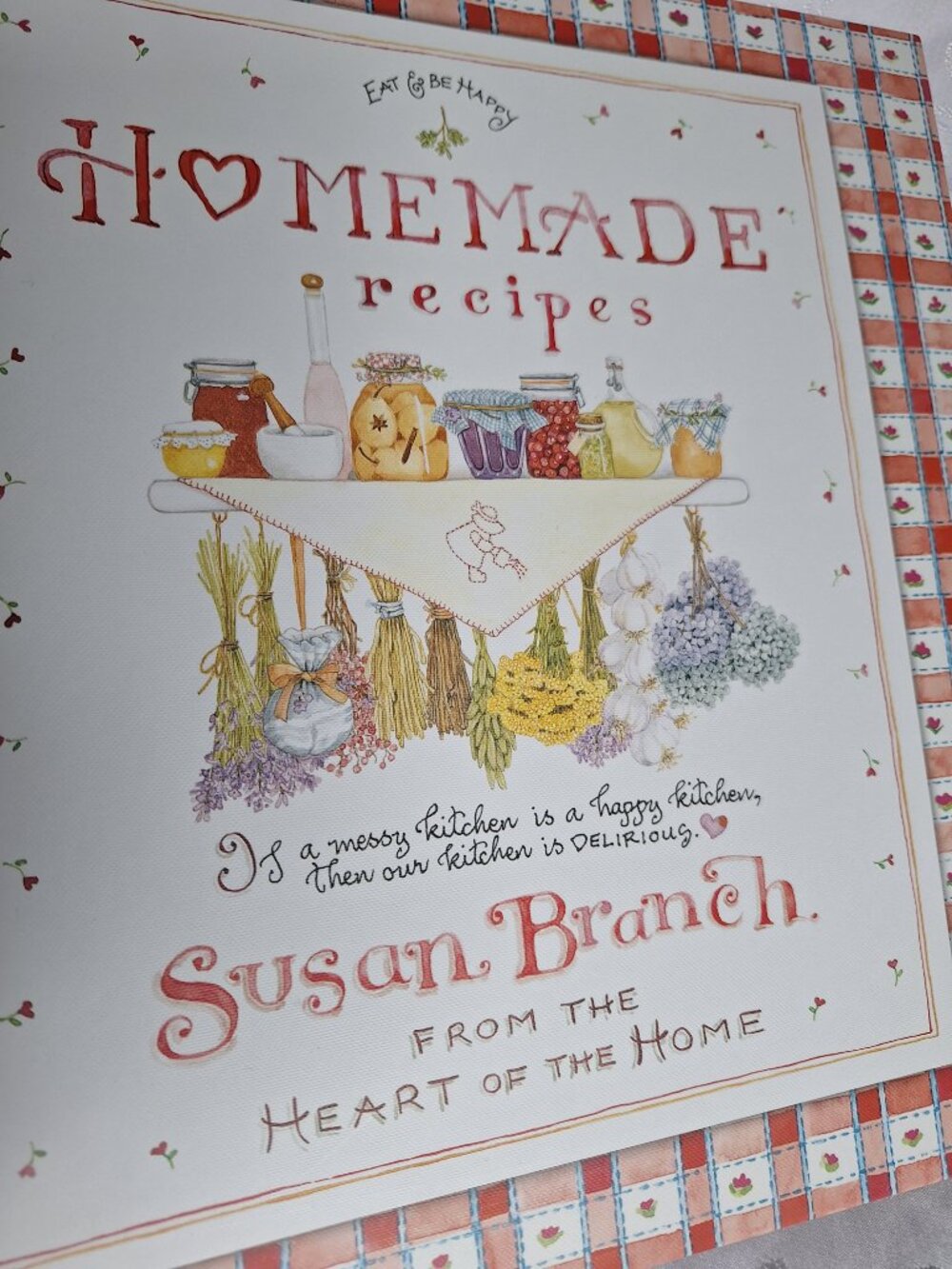 NEW Homemade Recipes Diary Journal Susan Branch